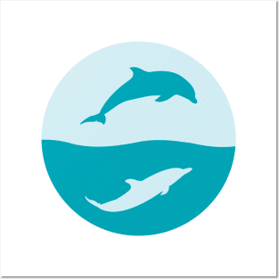 Dolphin Lover Gift Posters and Art